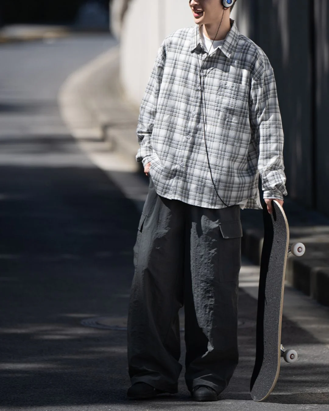 Basic Casual Check Shirt LS100