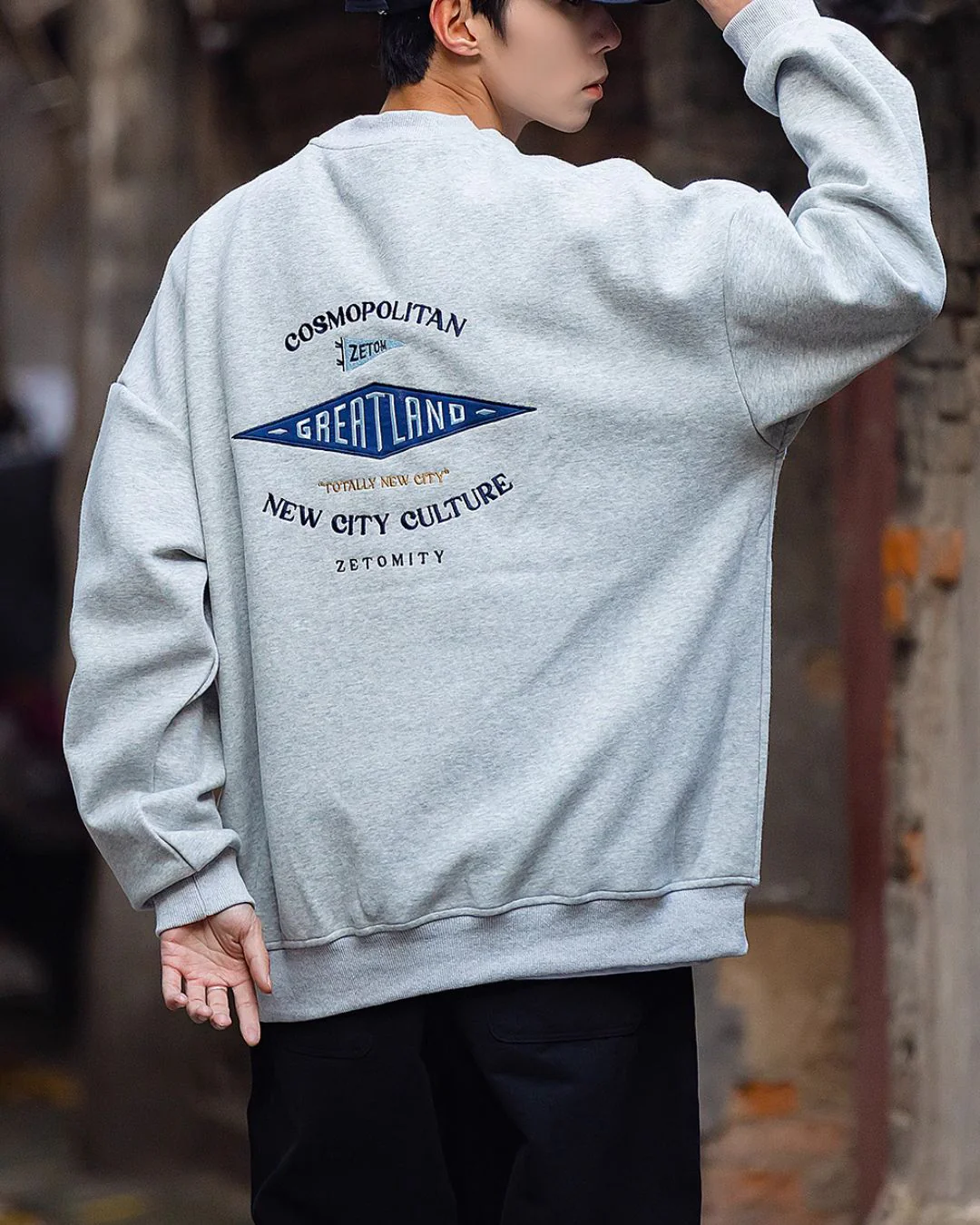 【予約販売】Back Print Sweat SW029