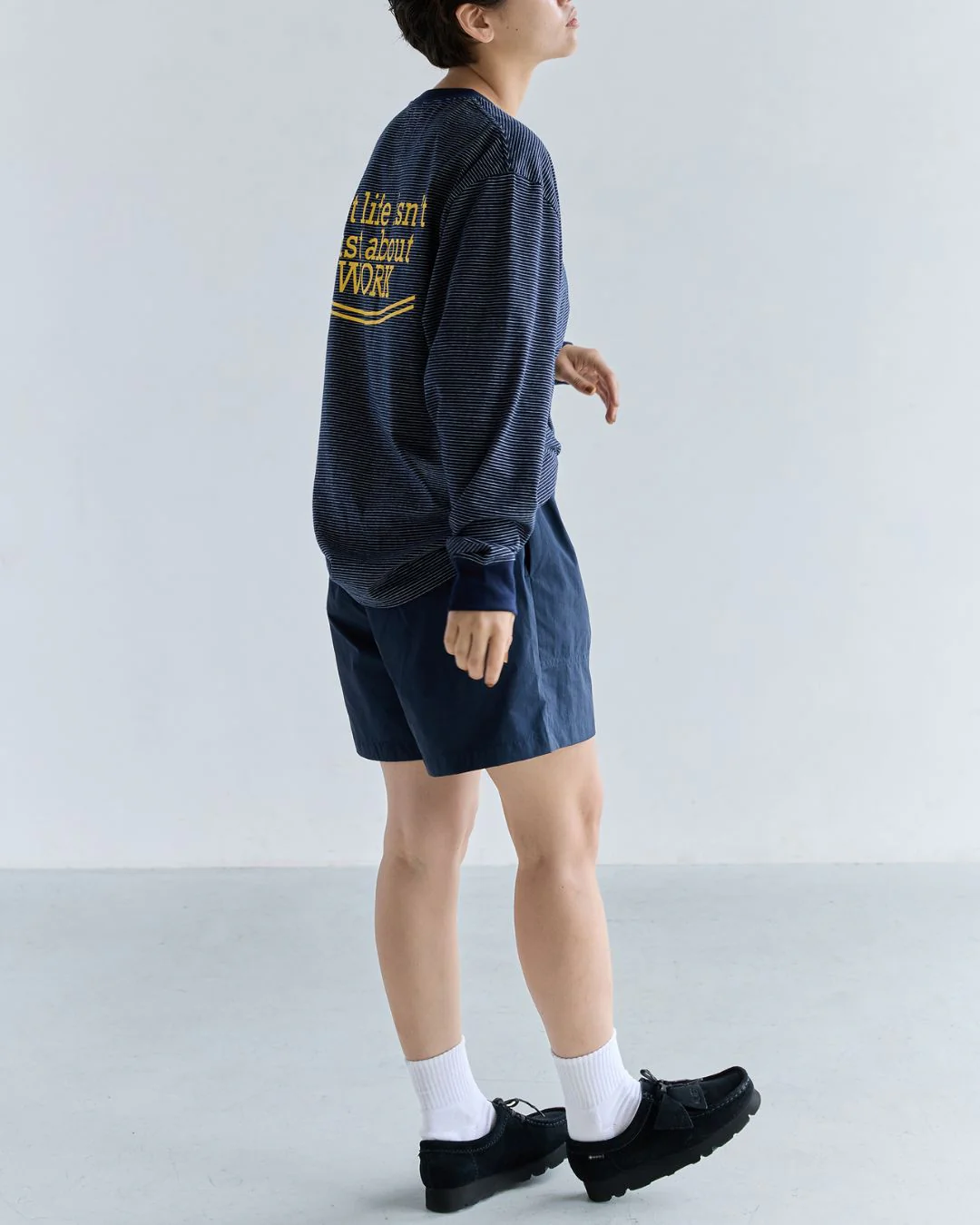 Back Logo Border T-shirt LT077