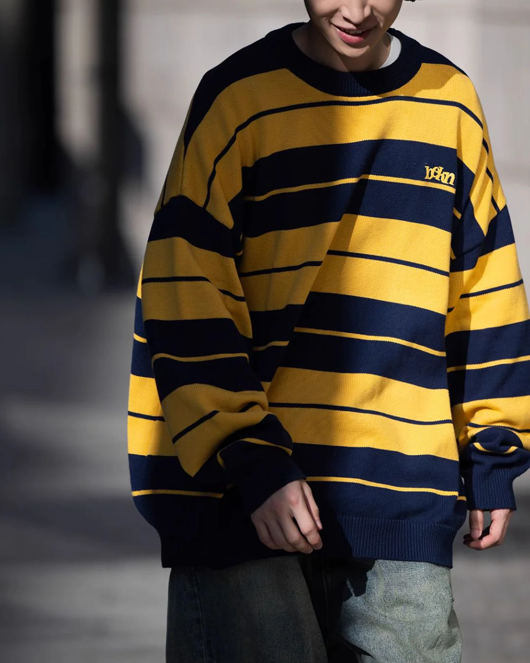【10日以内お届け】Retro Border Sweat SW038