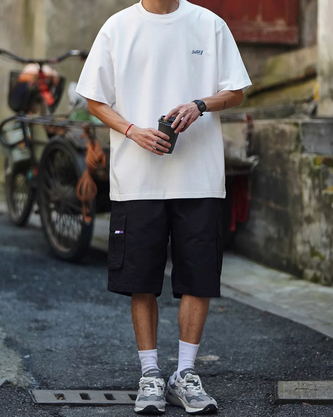 【セール】Back Logo T-shirt ST068