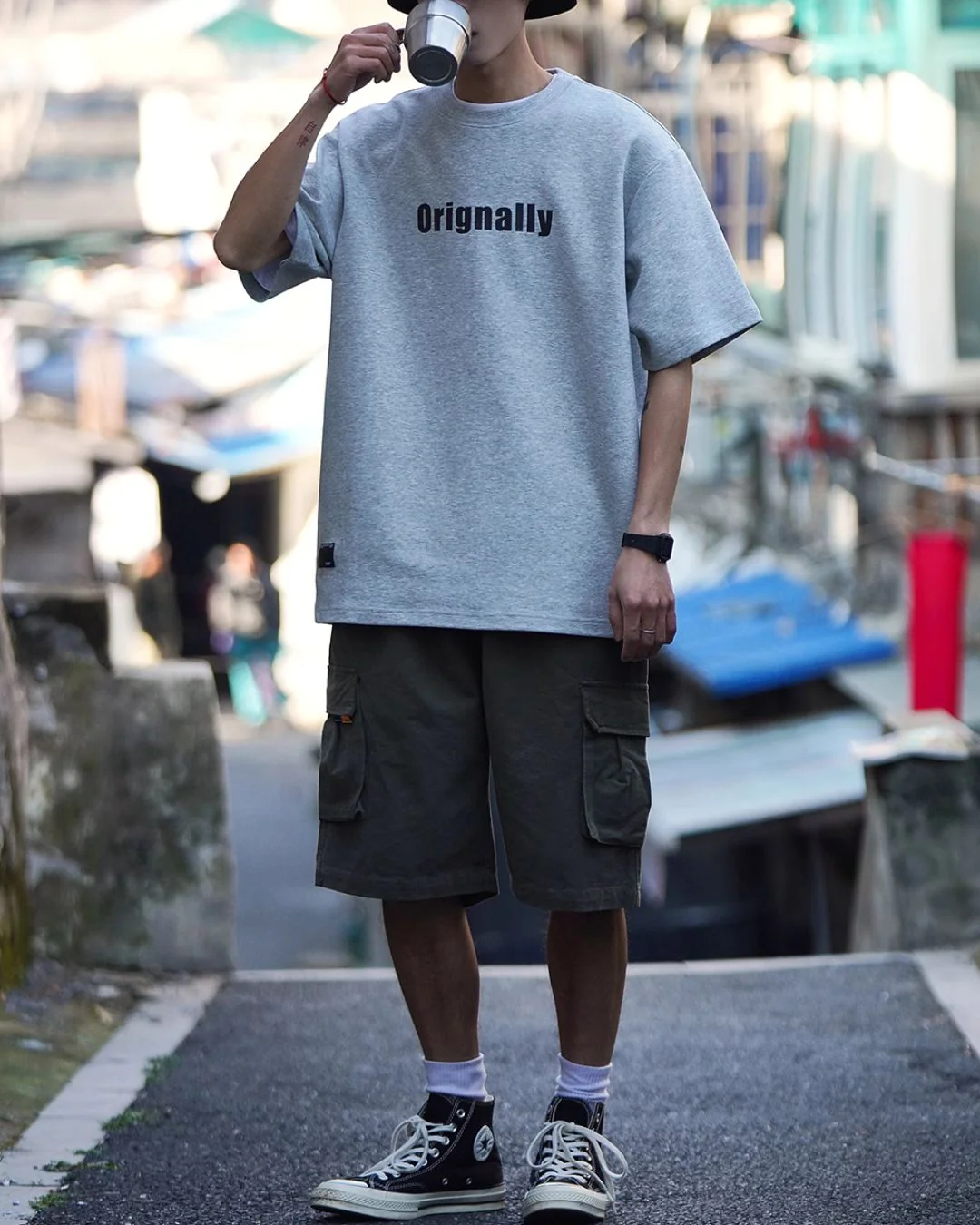 【セール】Heavy Weight Logo T-shirt ST070
