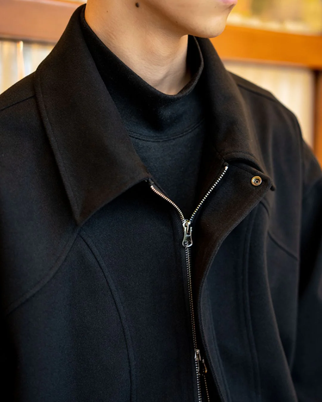 Retro Collared Jacket JK227