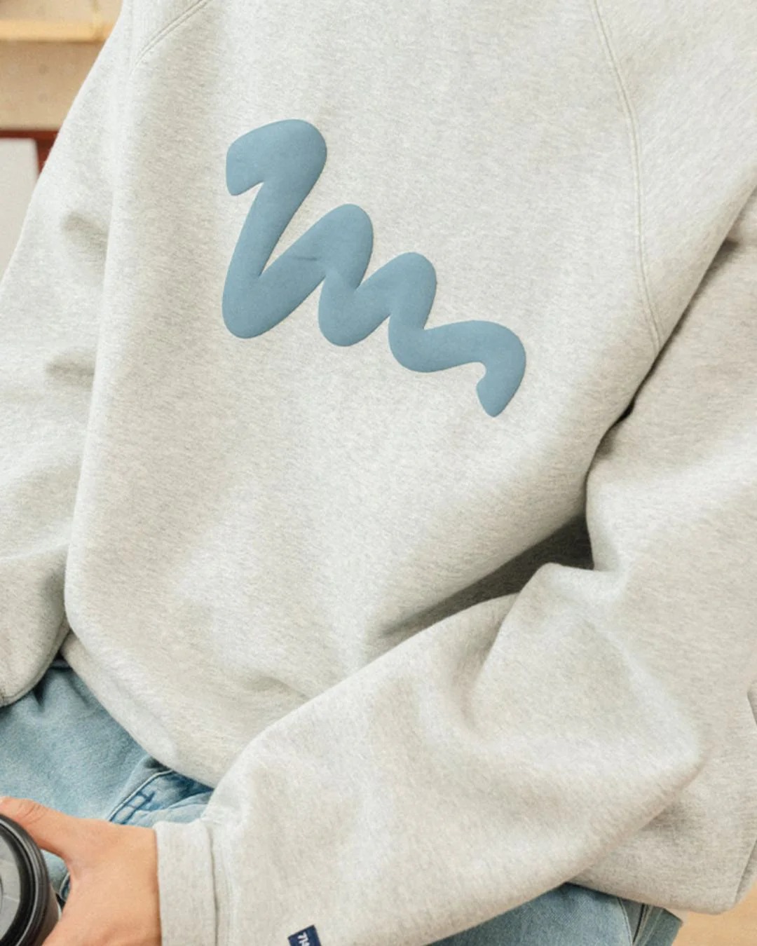 【10日以内お届け】Painted Logo Sweat SW008