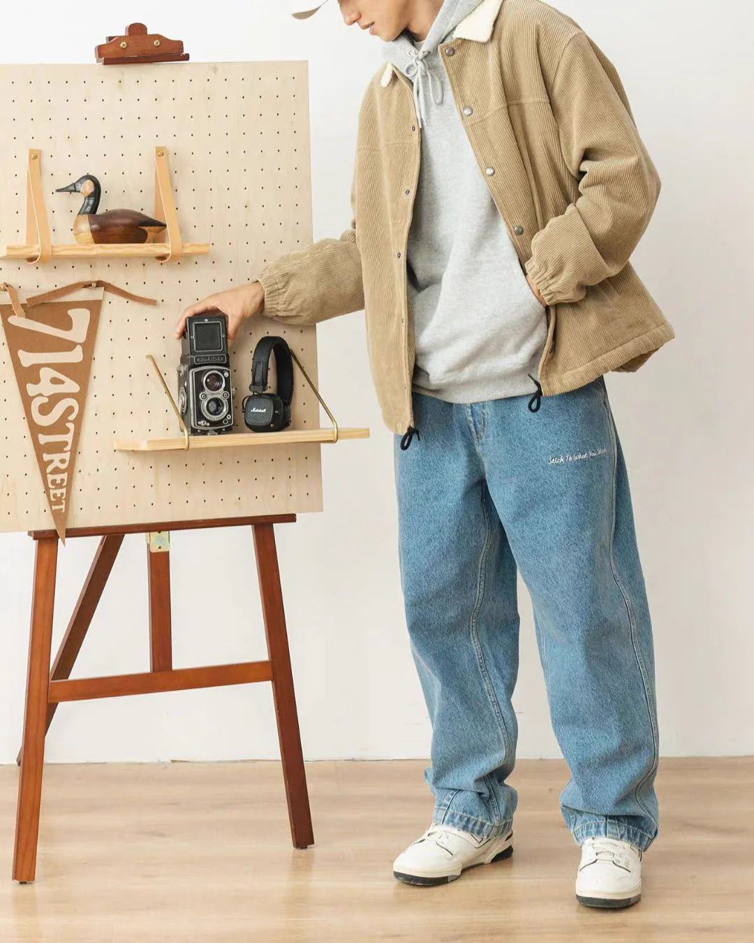 【10日以内お届け】Waist String Washed Denim DP027