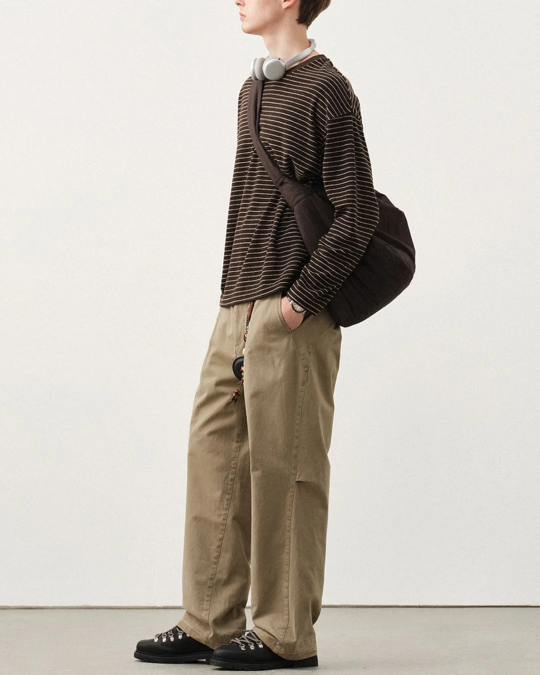 Terry Cloth Border T-shirt LT069