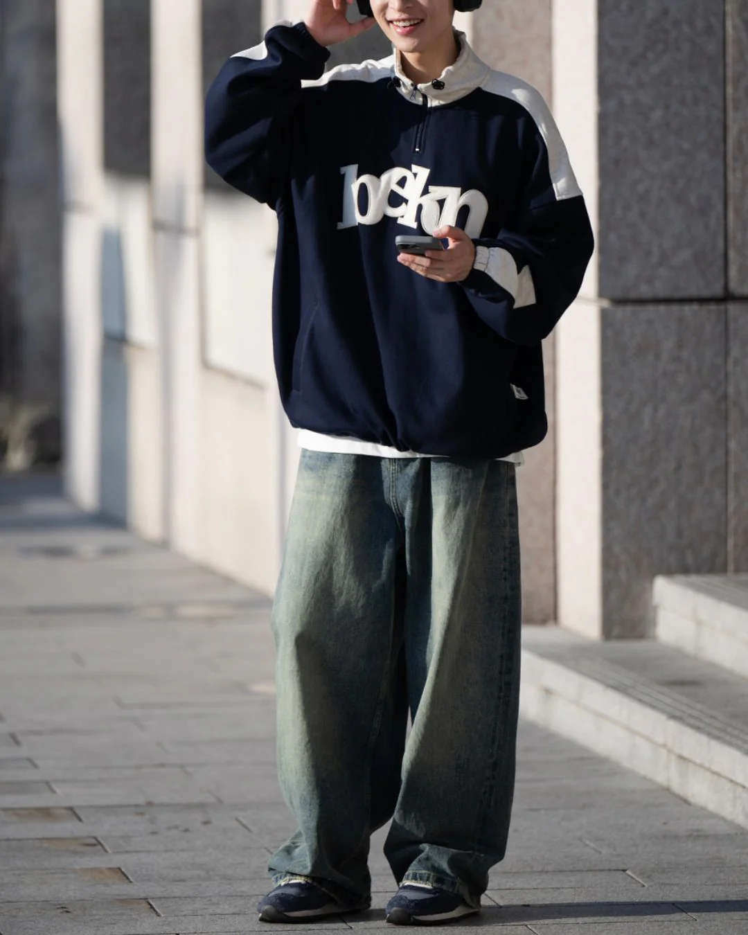 【10日以内お届け】Straight Washed Denim DP023