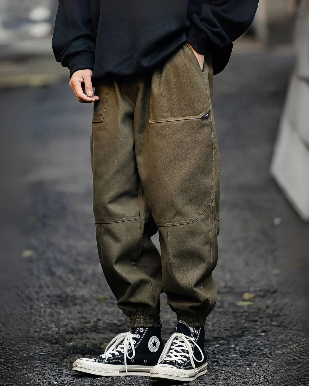 【10日以内お届け】Tapered Cargo Pants CP058