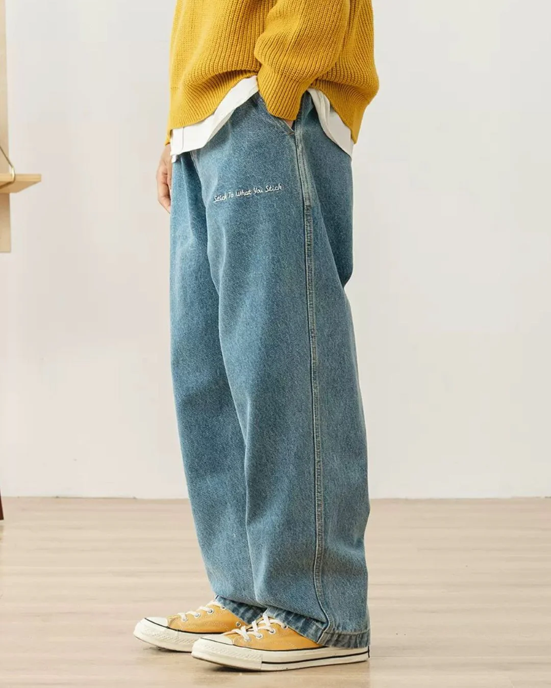 【10日以内お届け】Waist String Washed Denim DP027