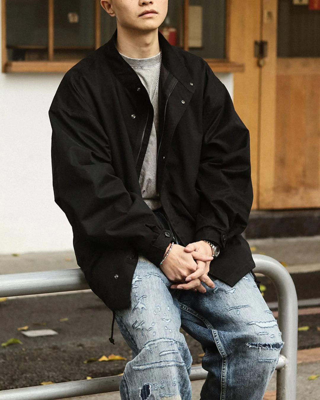 Windproof Stand Work Jacket JK212