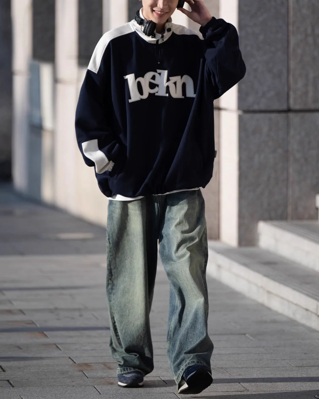 【10日以内お届け】Straight Washed Denim DP023