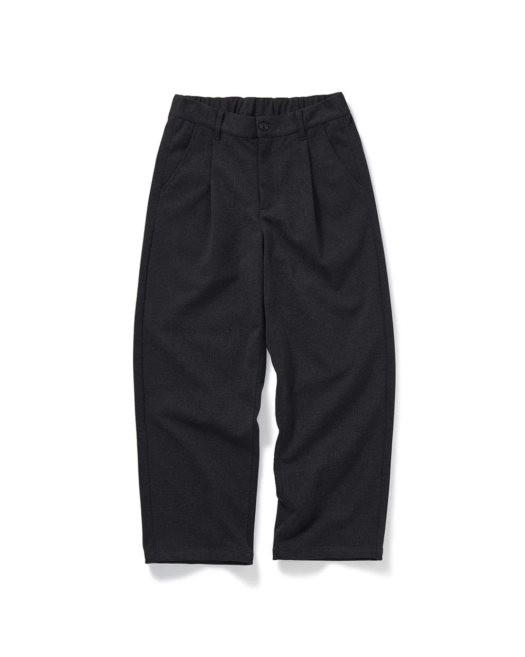 Wool Straight Wide Pants WP079