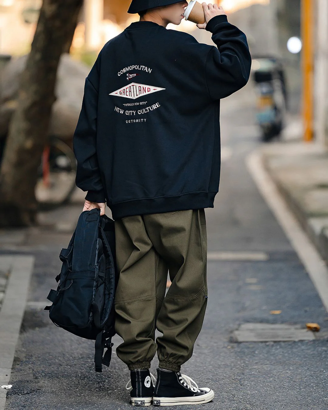 【予約販売】Back Print Sweat SW029