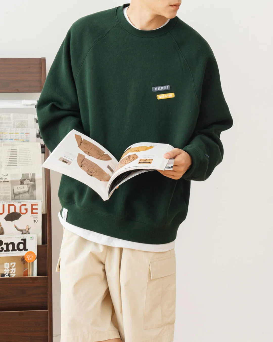 Heavy Weight Logo Sweat SW015