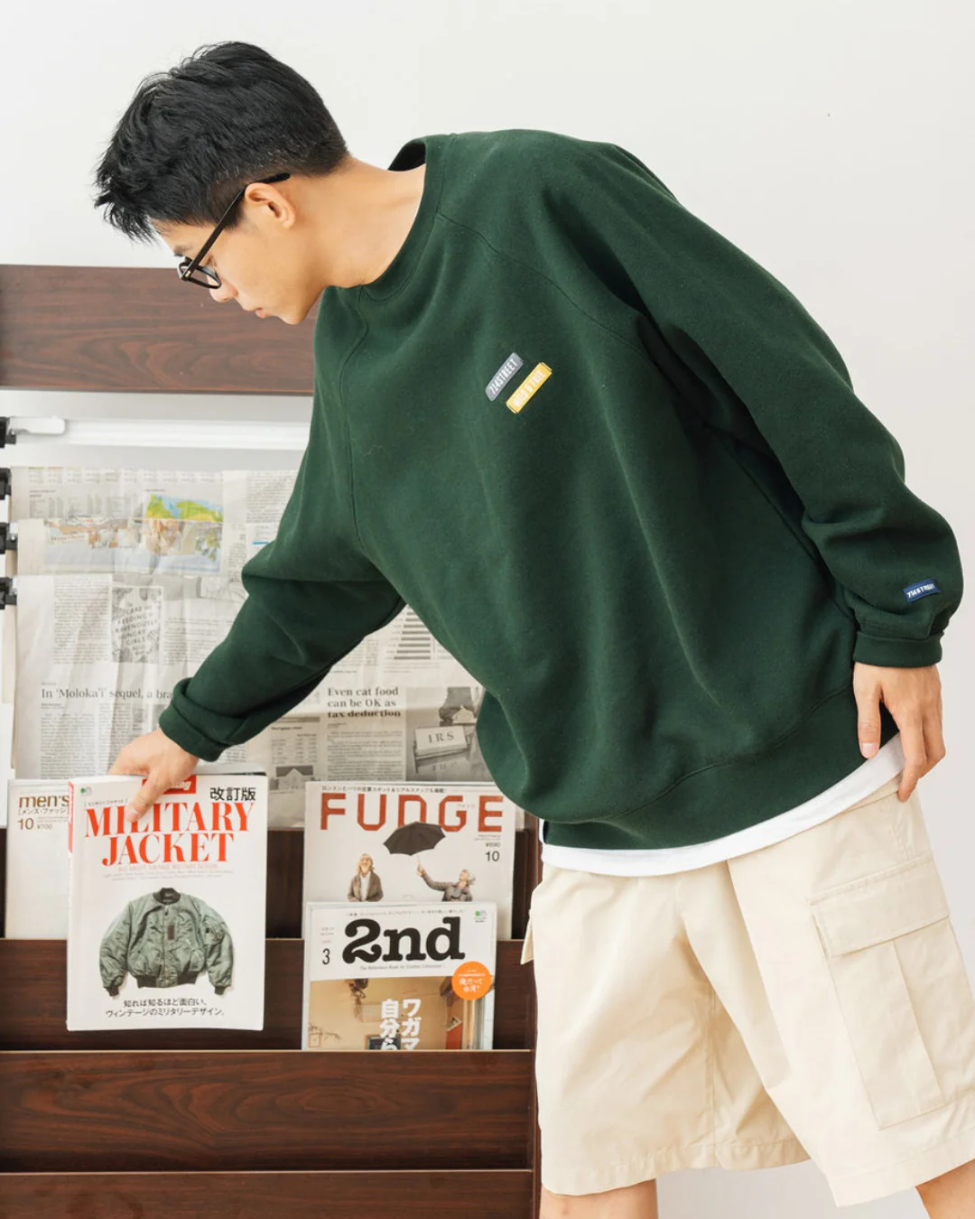 Heavy Weight Logo Sweat SW015