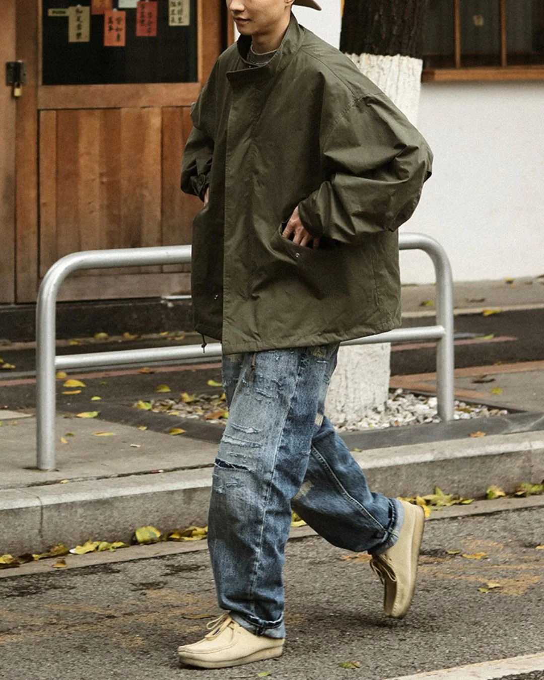 Windproof Stand Work Jacket JK212