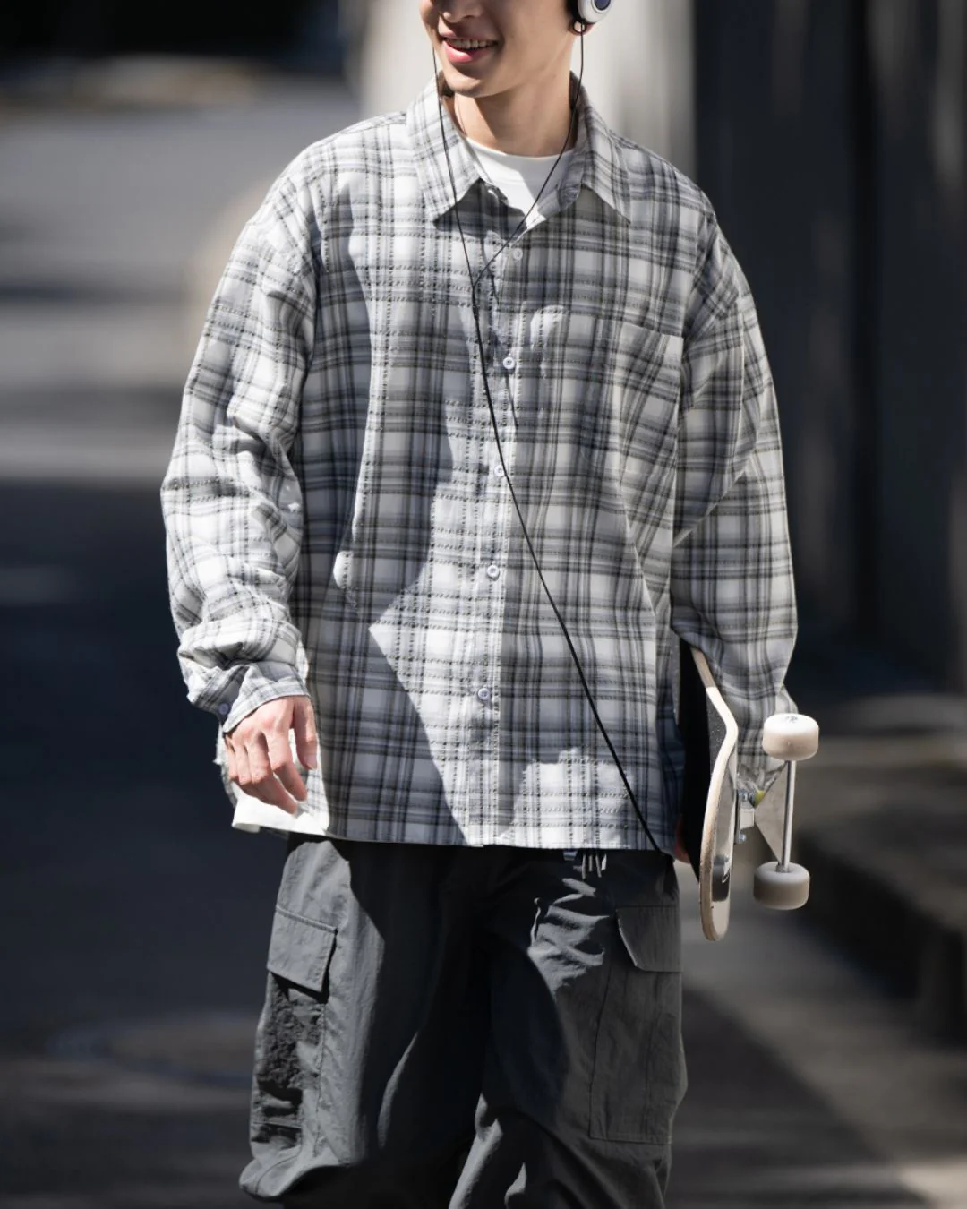 Basic Casual Check Shirt LS100