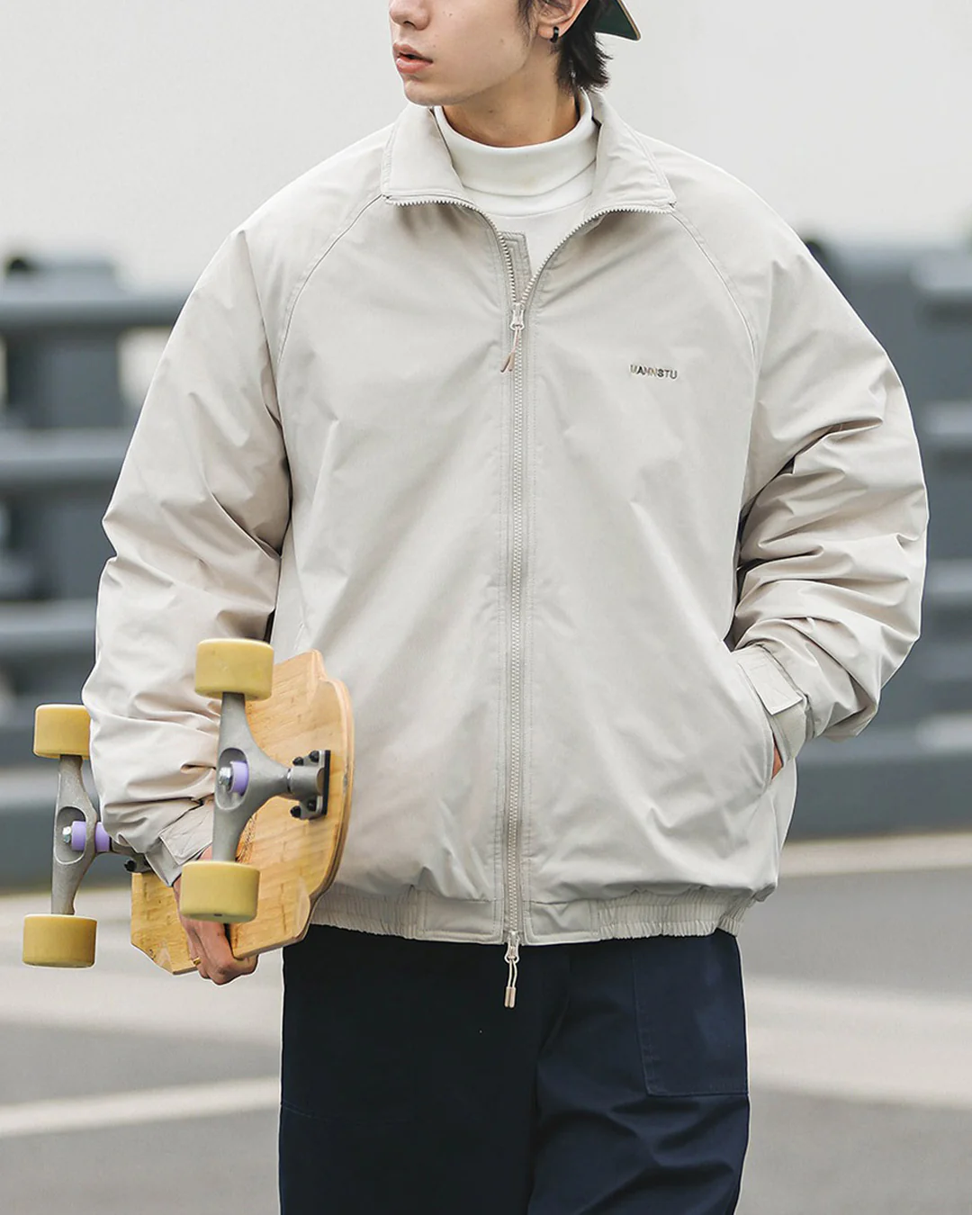 Casual Zip-up Jacket JK125