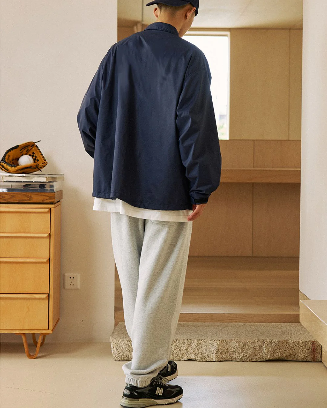 Nylon Coach Jacket JK228