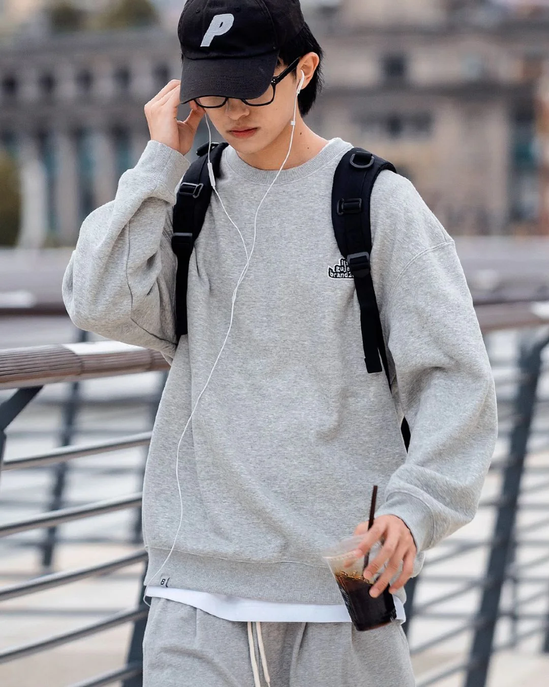 One Point Logo Sweat SW048