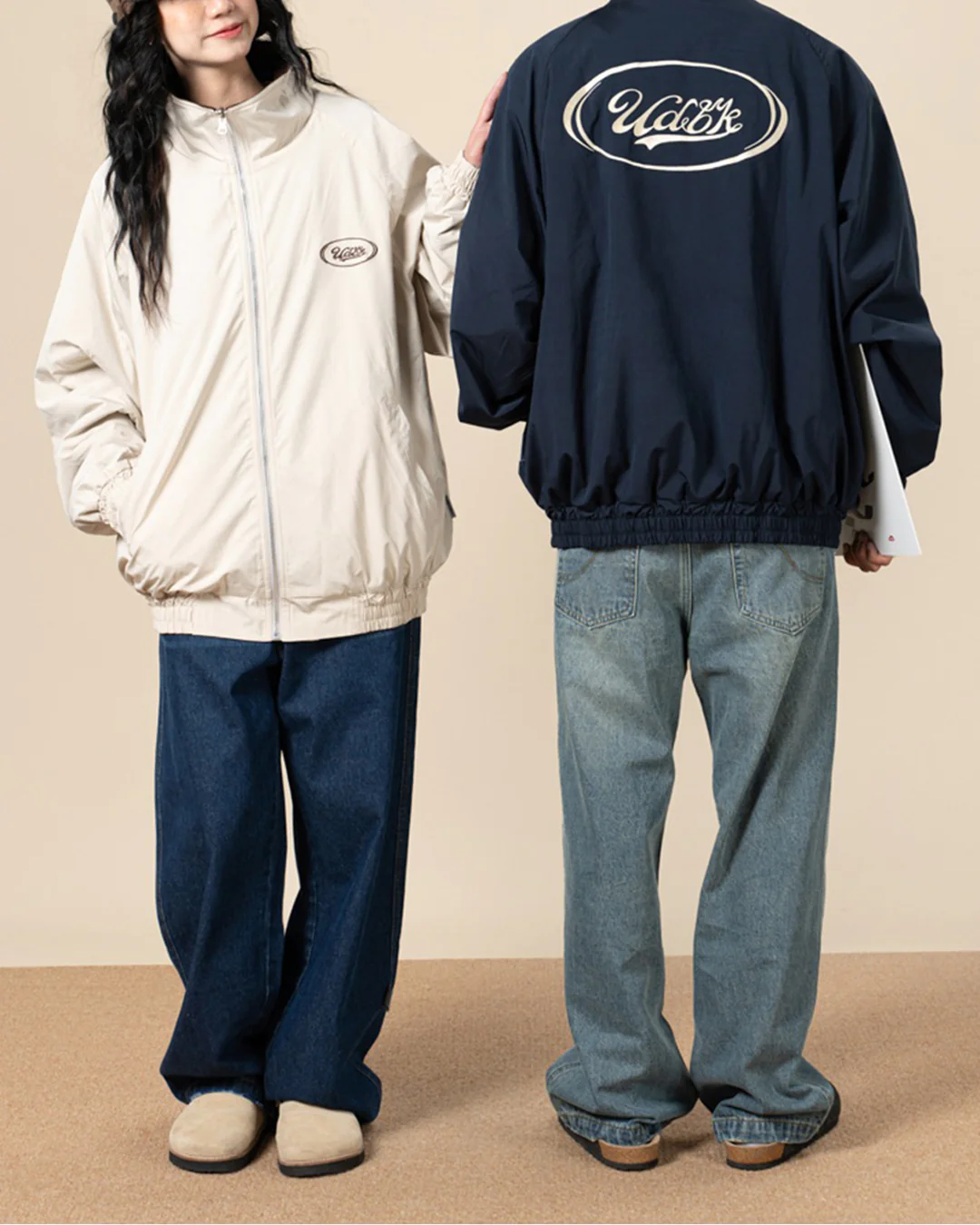 Reversible Zip-up Jacket JK123