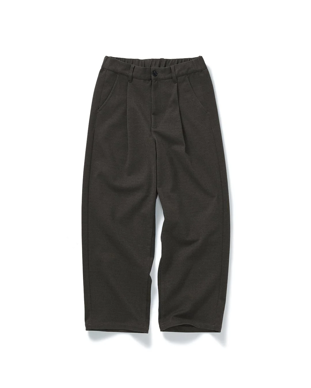 Wool Straight Wide Pants WP079