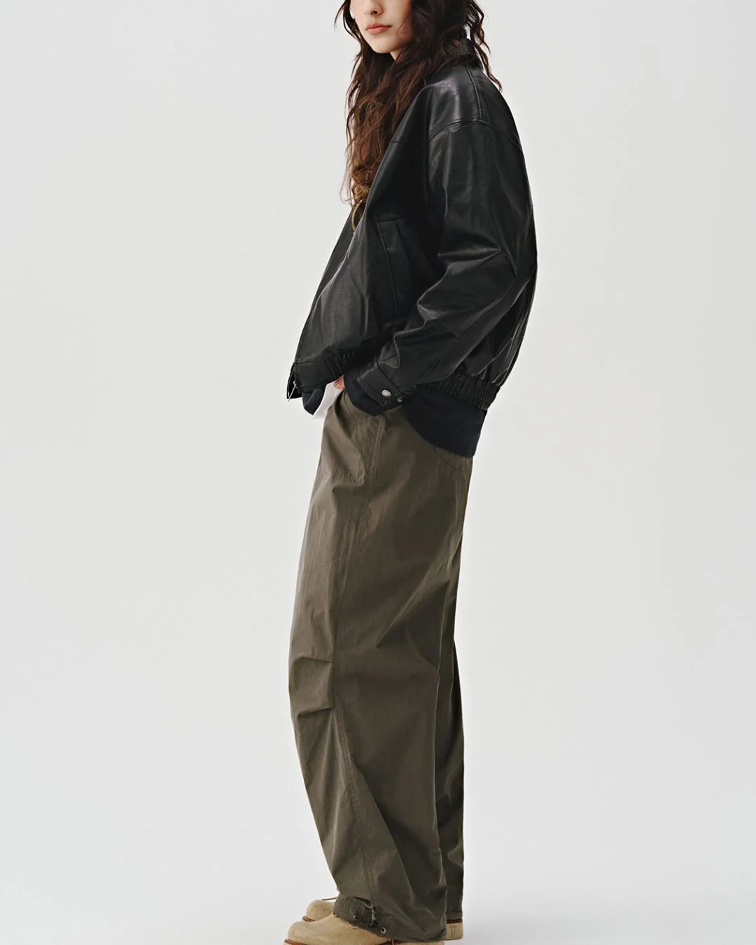 Basic Leather Jacket JK170