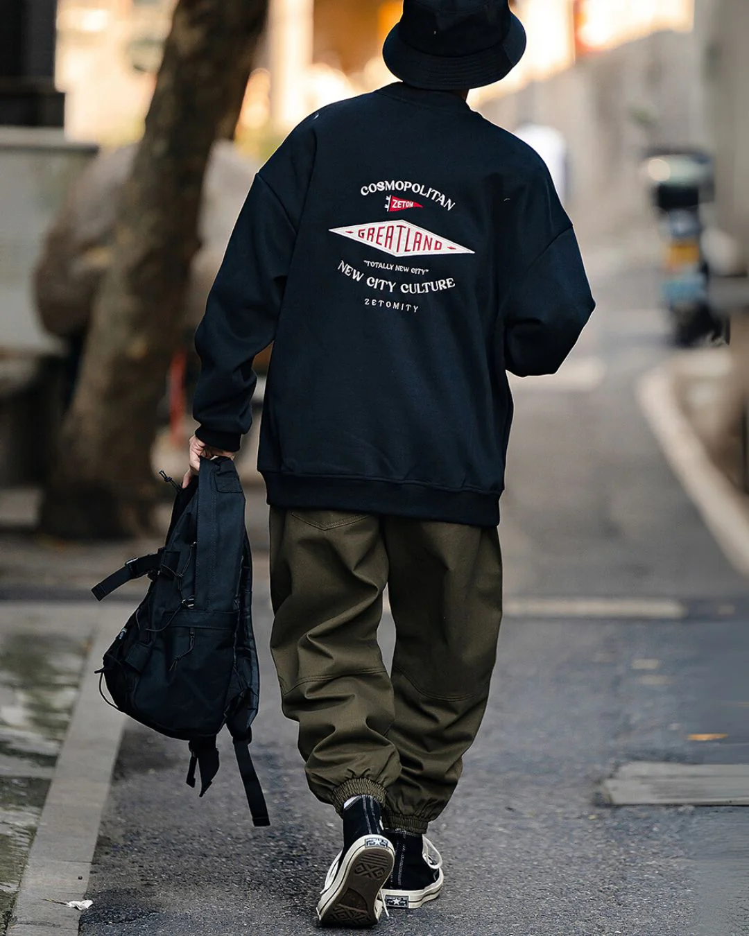 【予約販売】Back Print Sweat SW029
