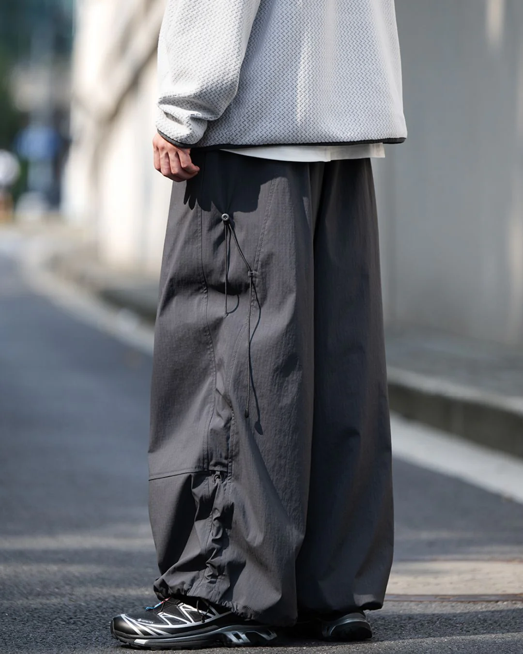 Nylon Drawstring Pants WP089