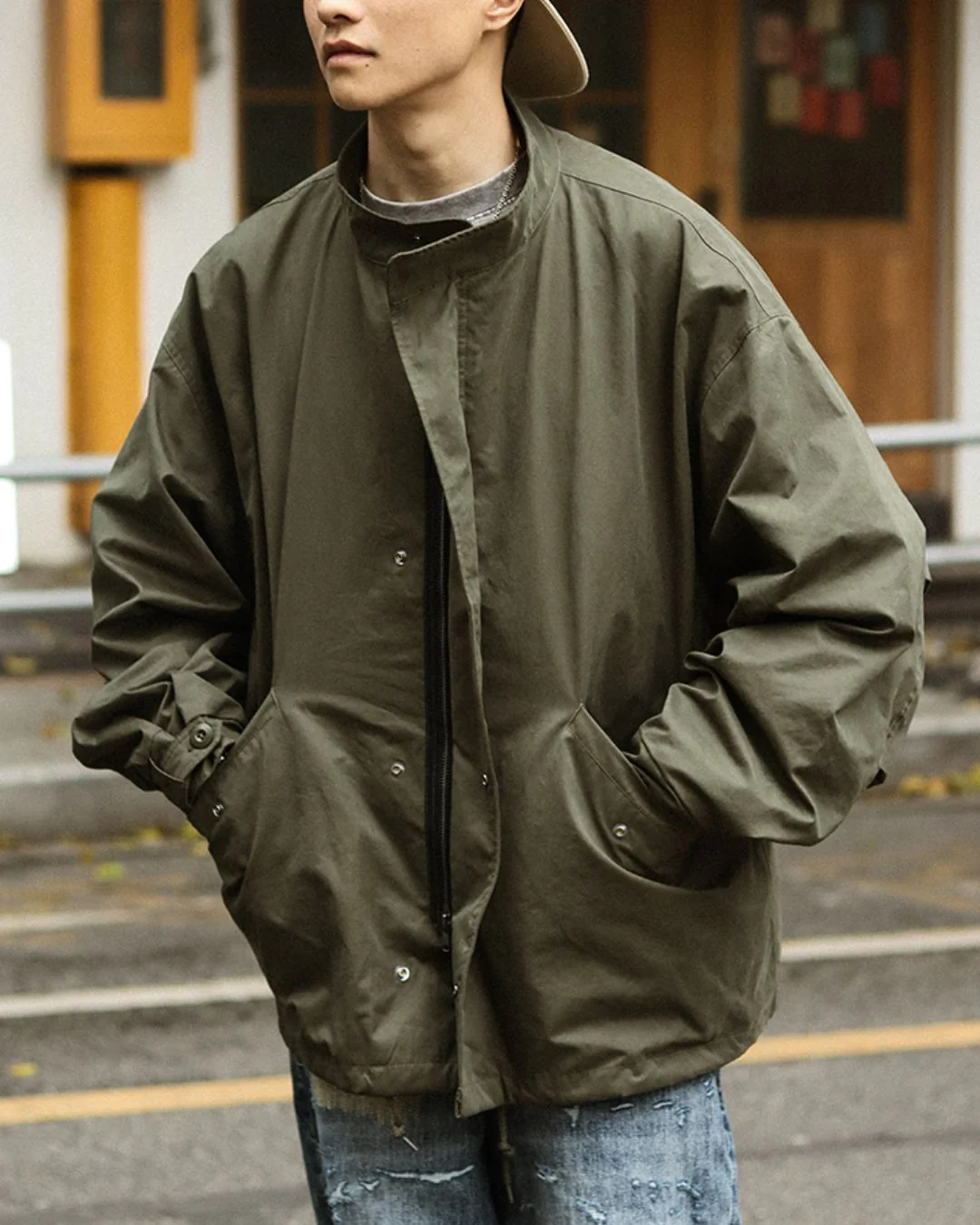 Windproof Stand Work Jacket JK212
