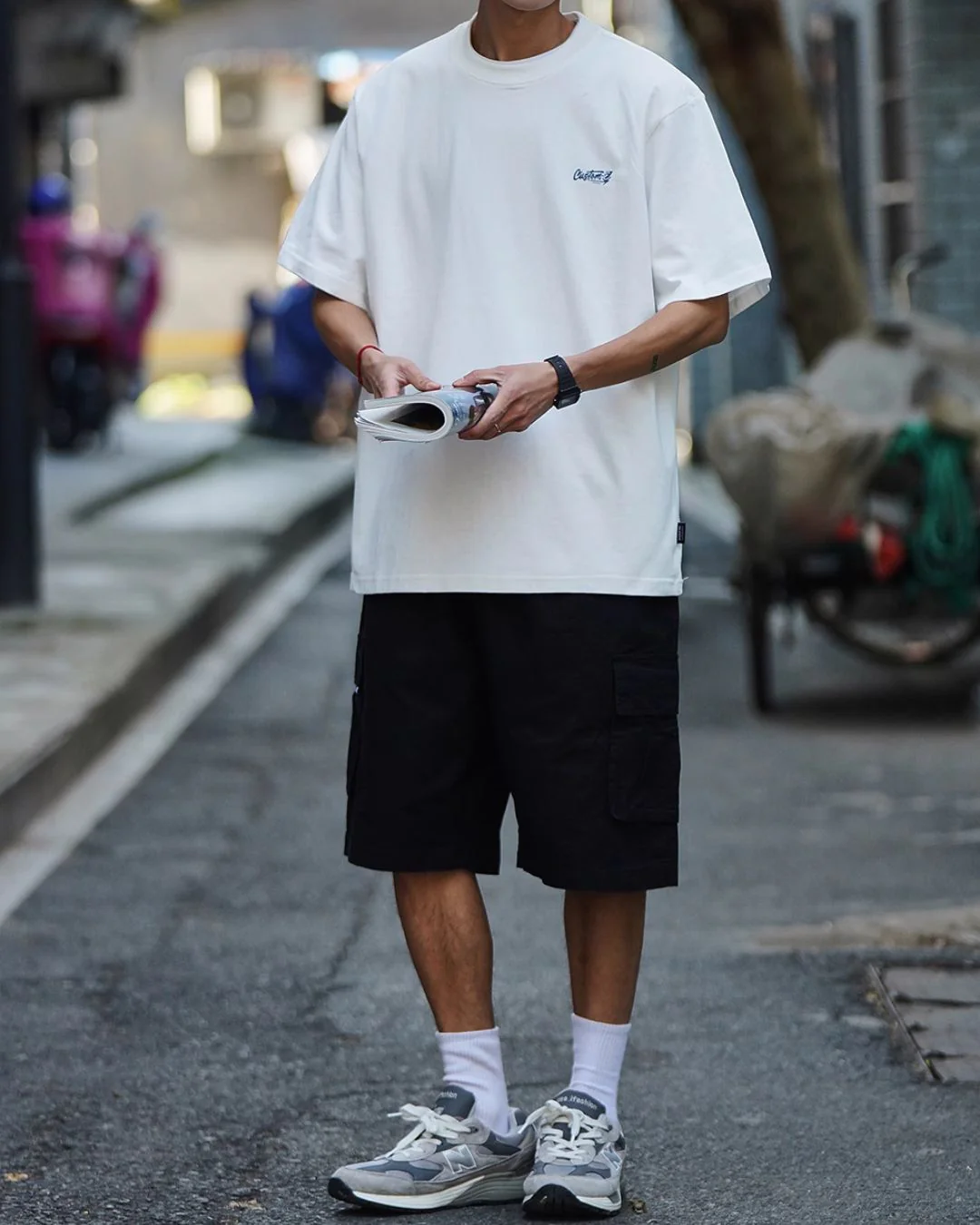 【セール】Back Logo T-shirt ST068