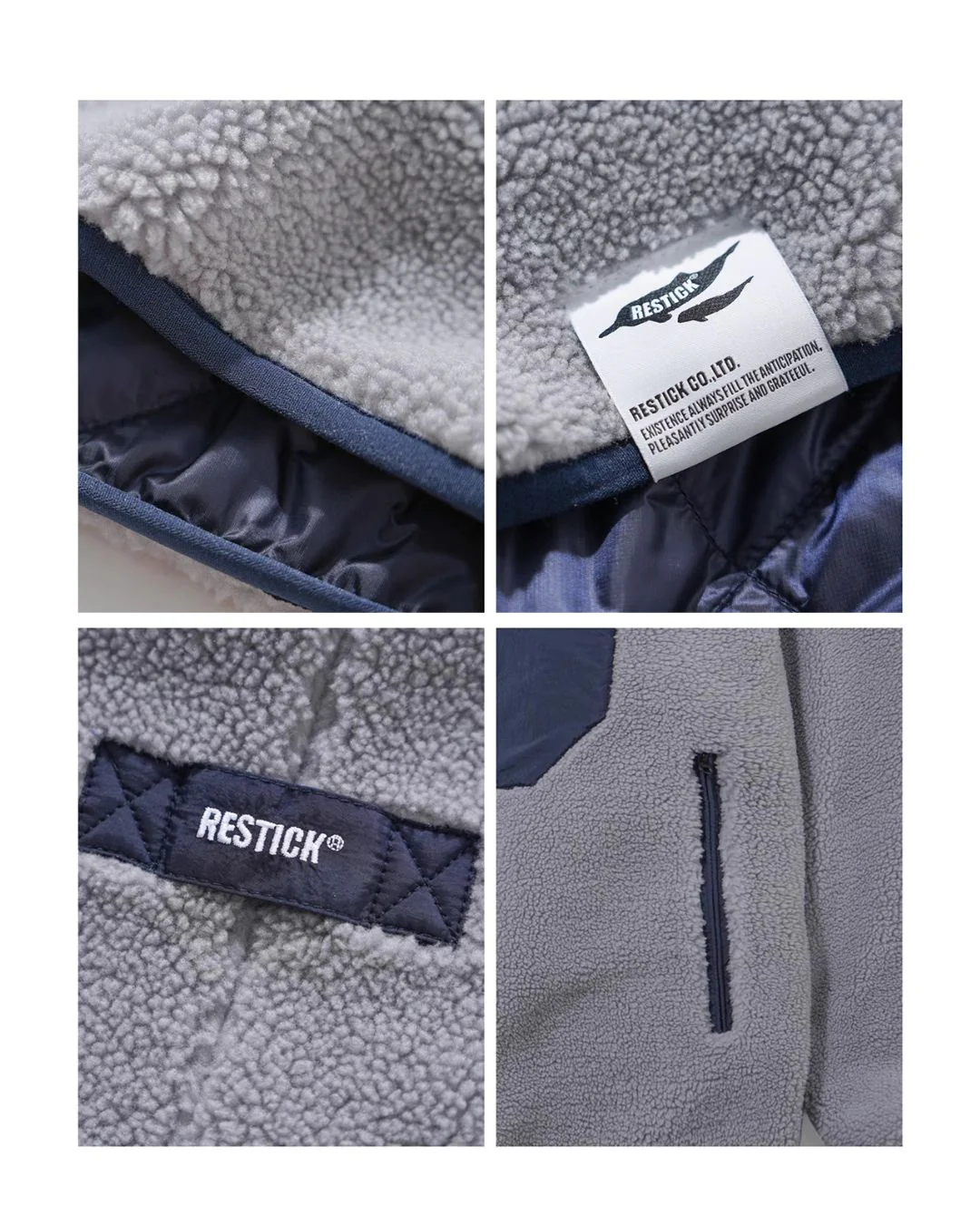 【10日以内お届け】Warmth Peak Fleece Jacket JK216