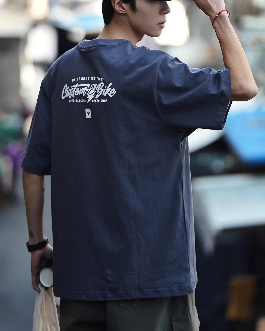 【セール】Back Logo T-shirt ST068