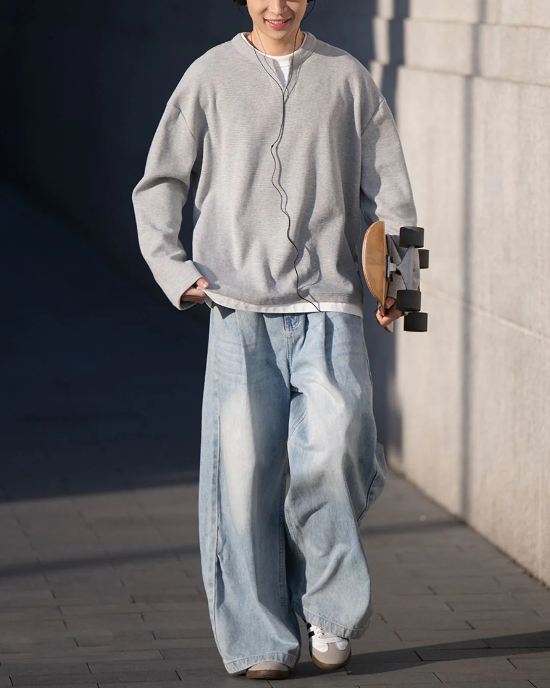 Waffle Layered T-shirt LT064