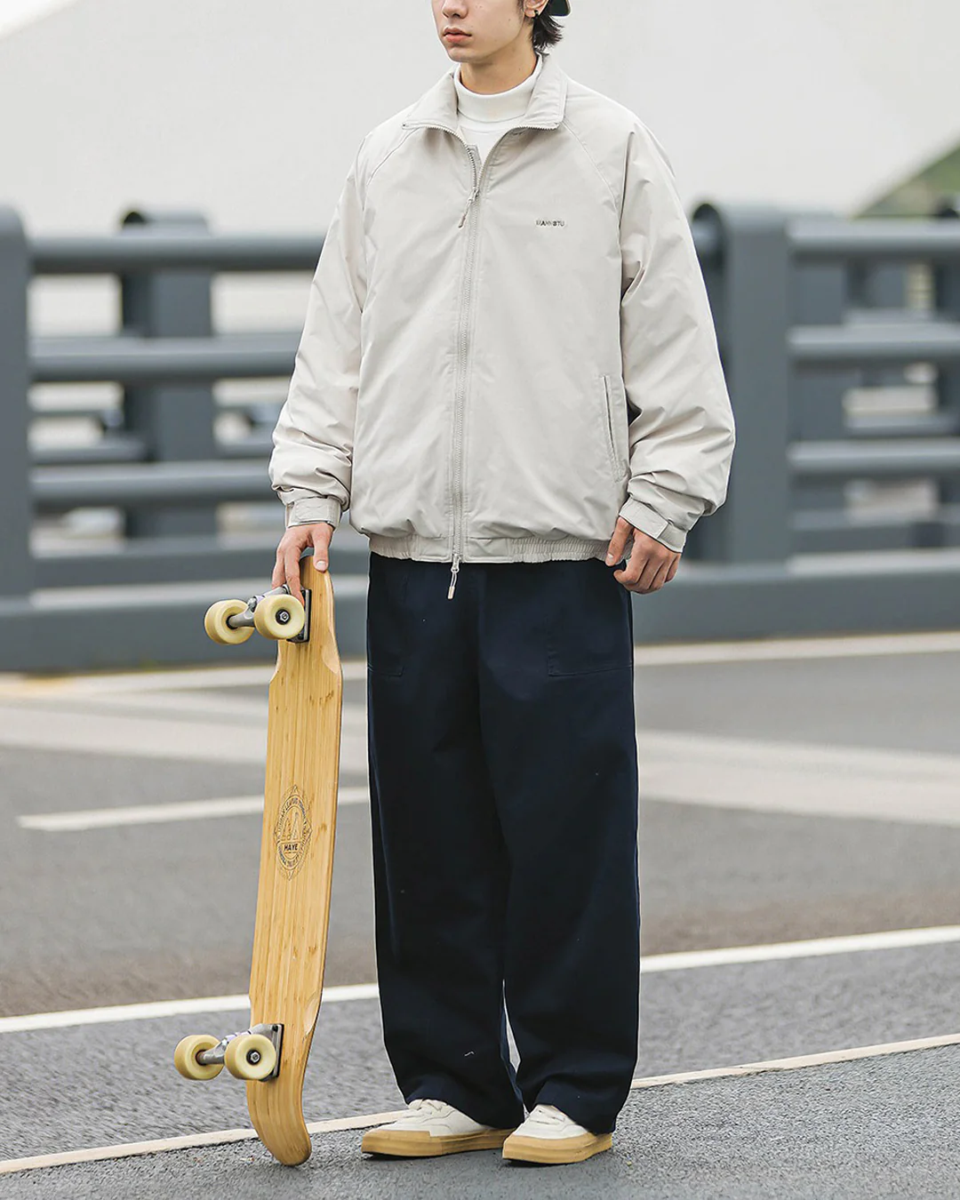 Casual Zip-up Jacket JK125