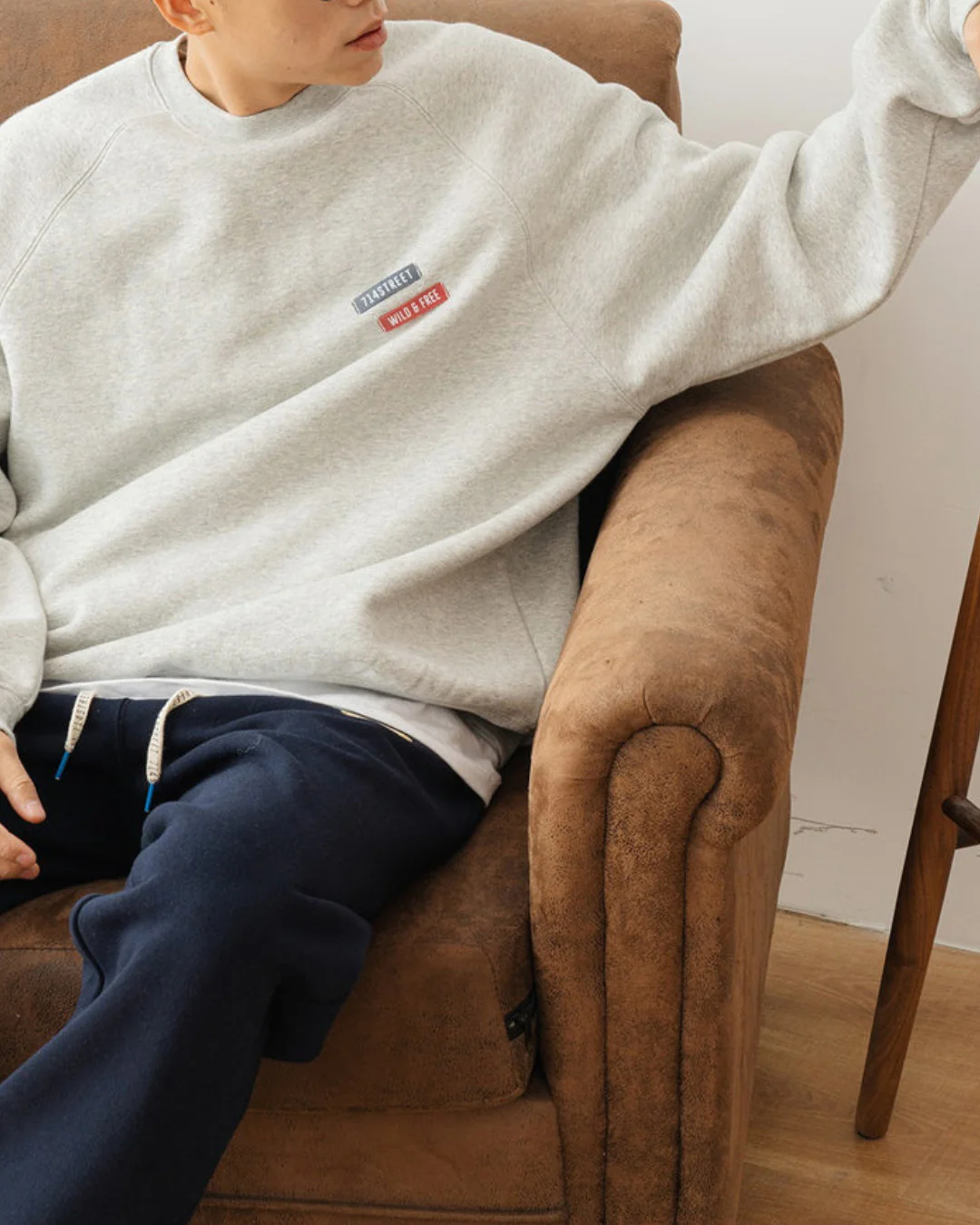 Heavy Weight Logo Sweat SW015