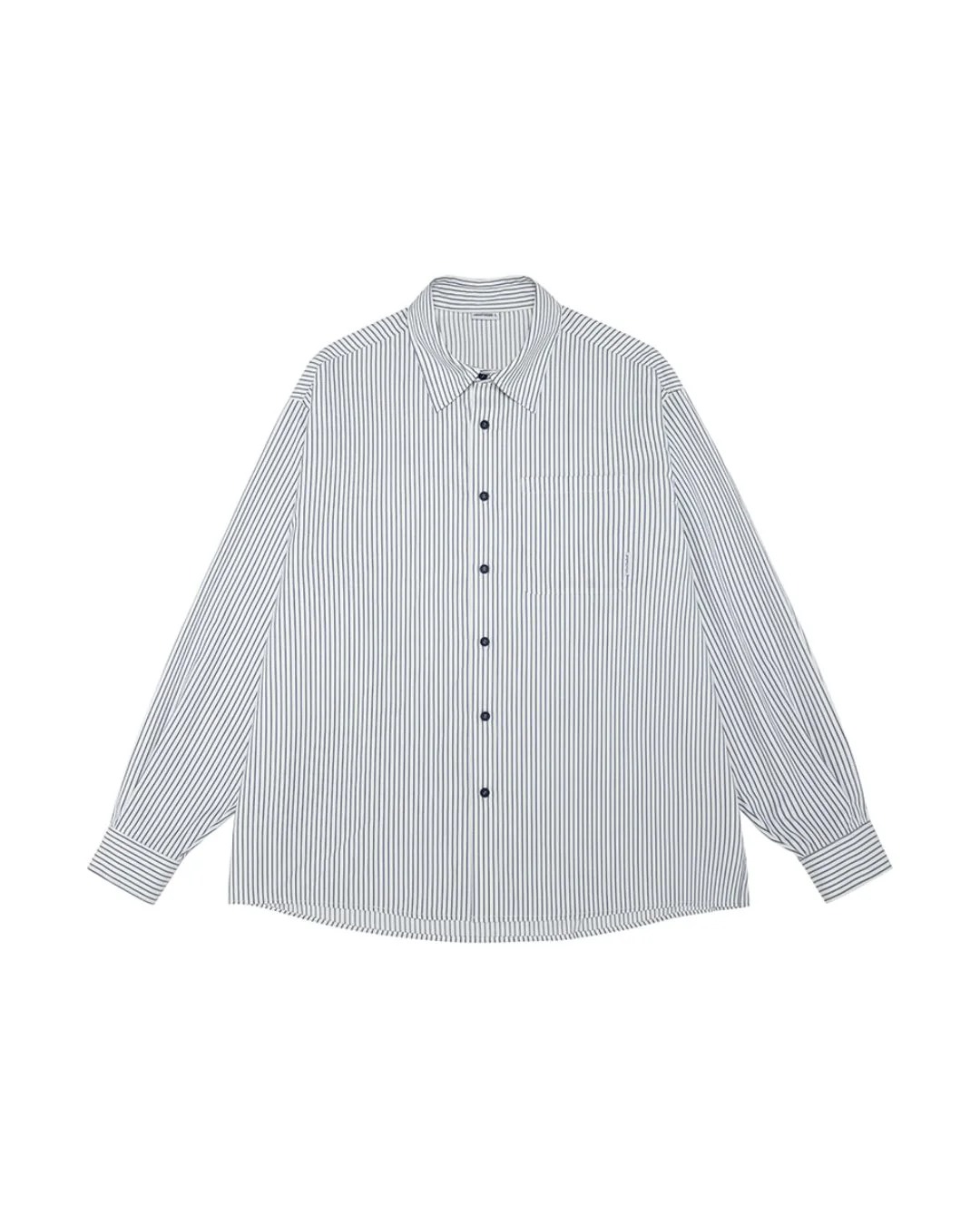 【10日以内お届け】Oversized Striped Shirt LS095