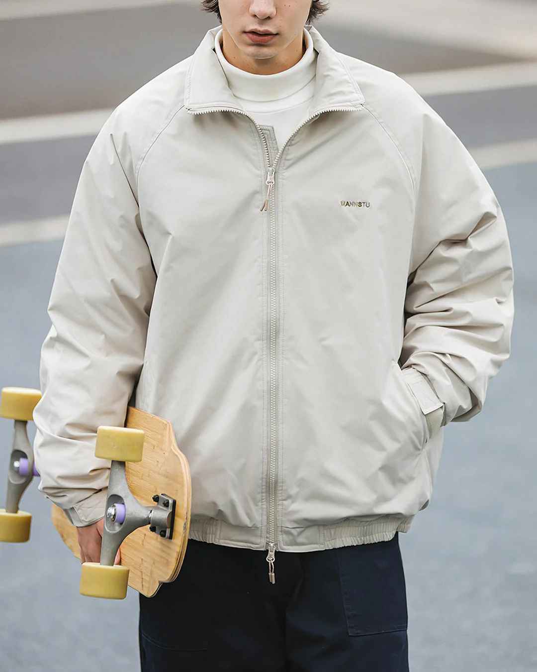 Casual Zip-up Jacket JK125