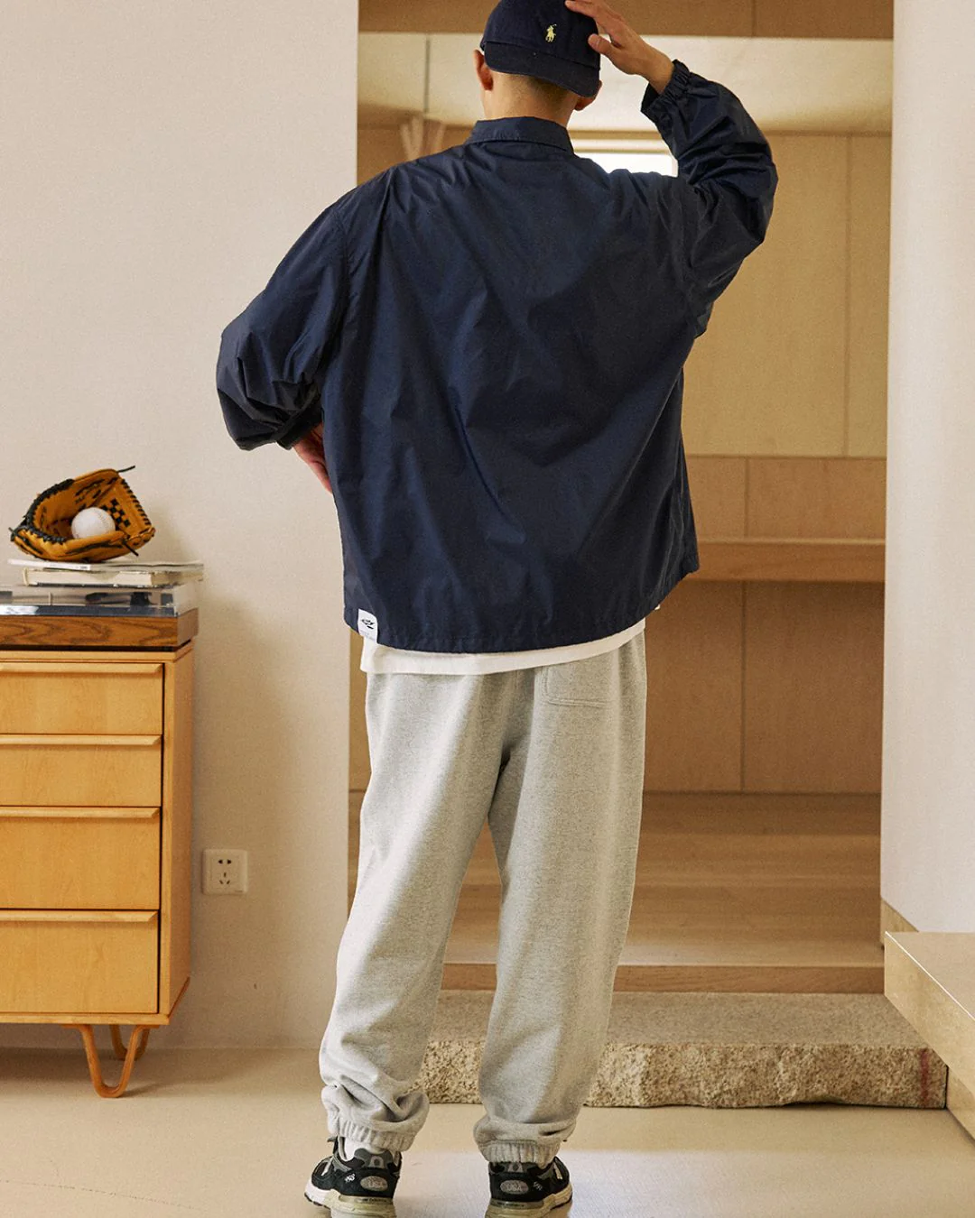 Nylon Coach Jacket JK228
