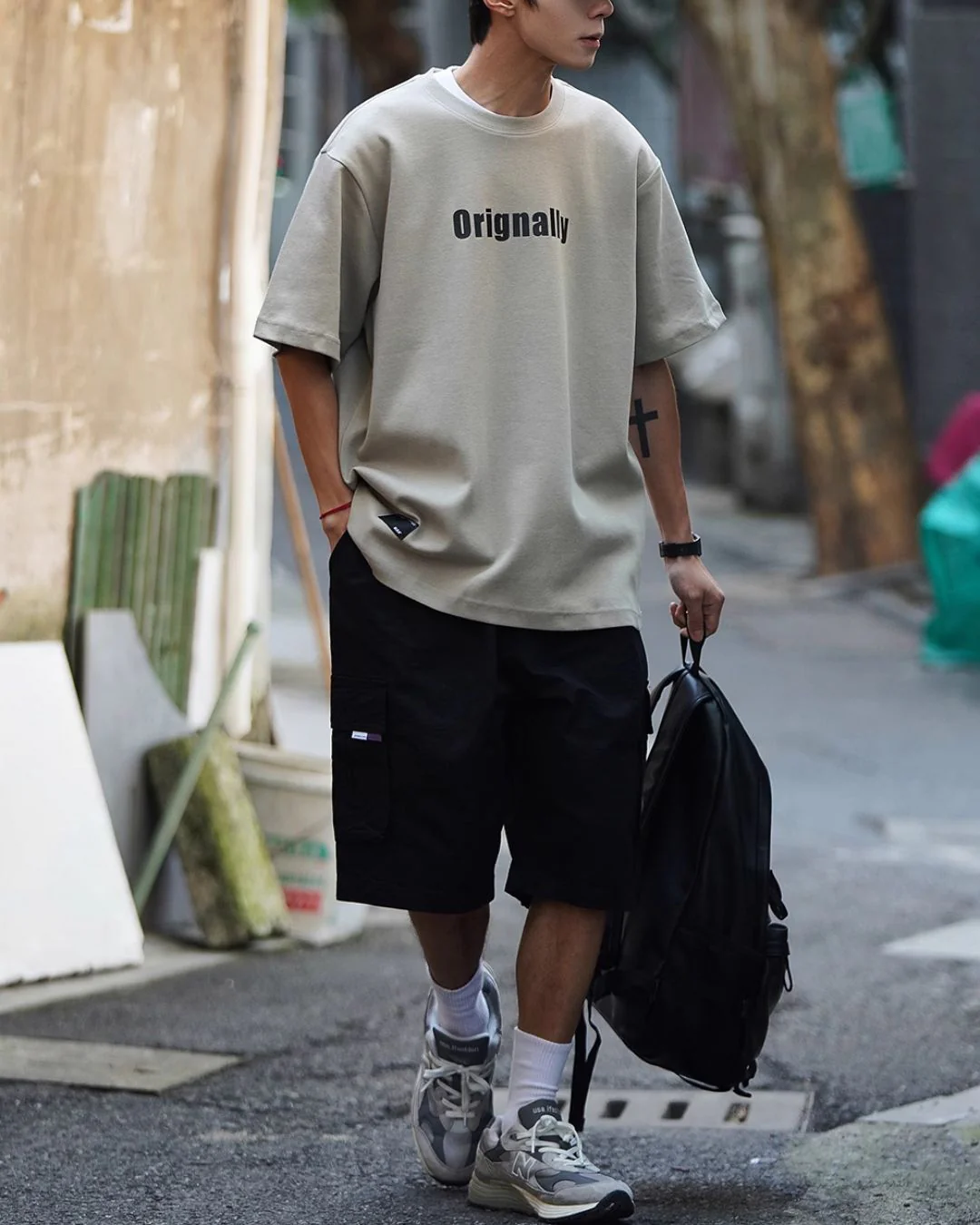 【セール】Heavy Weight Logo T-shirt ST070
