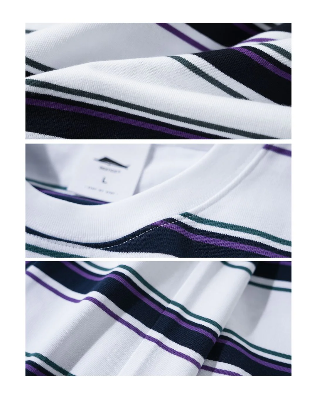 Contrast Border T-shirt LT071