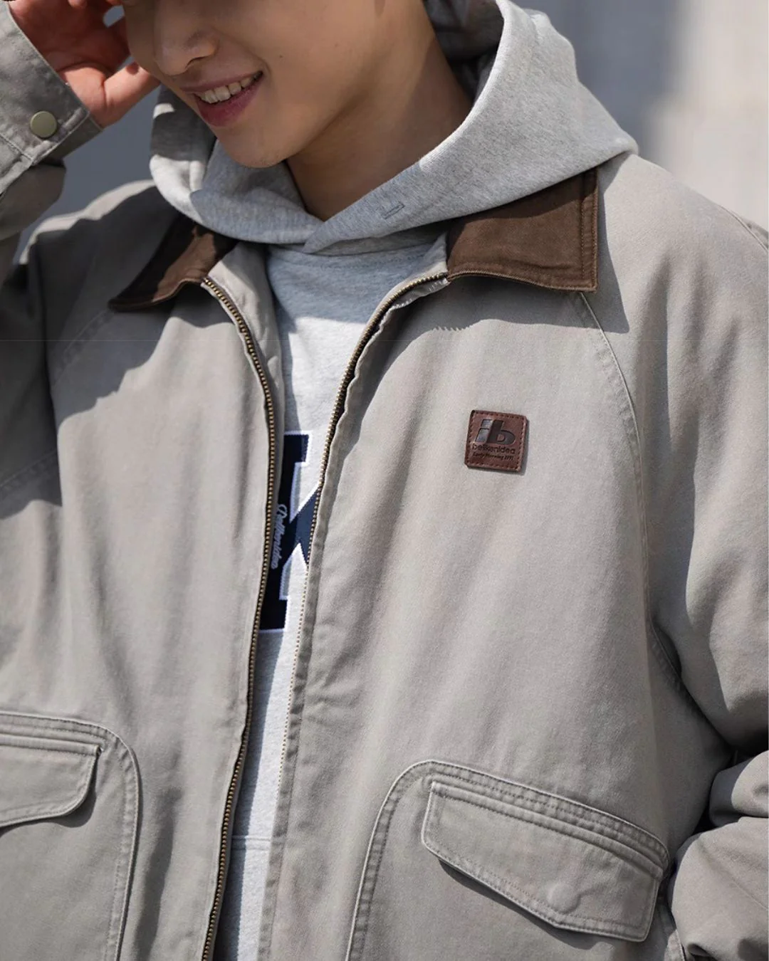 American Retro Washed Jacket JK195