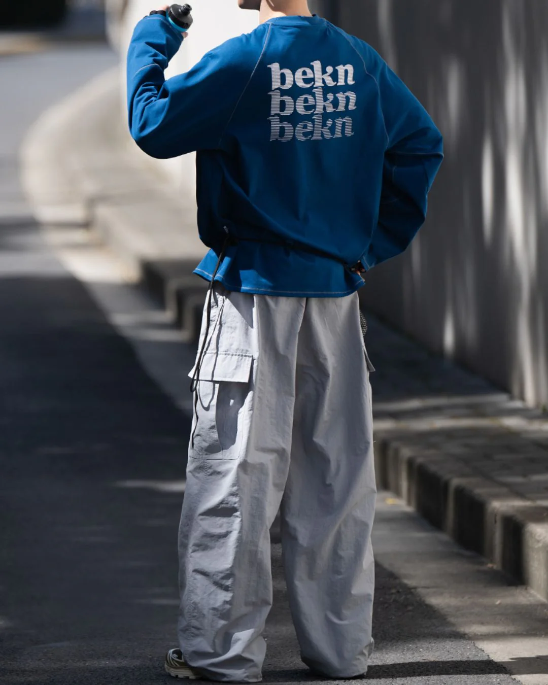 Nylon Work Straight Pants CP059