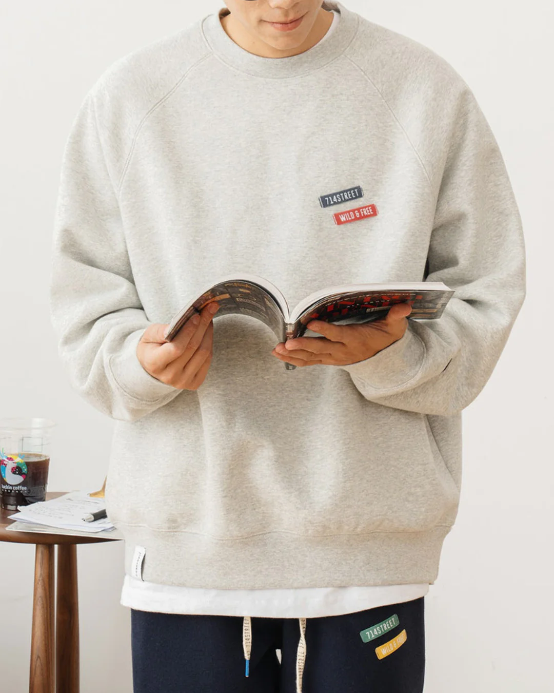 Heavy Weight Logo Sweat SW015