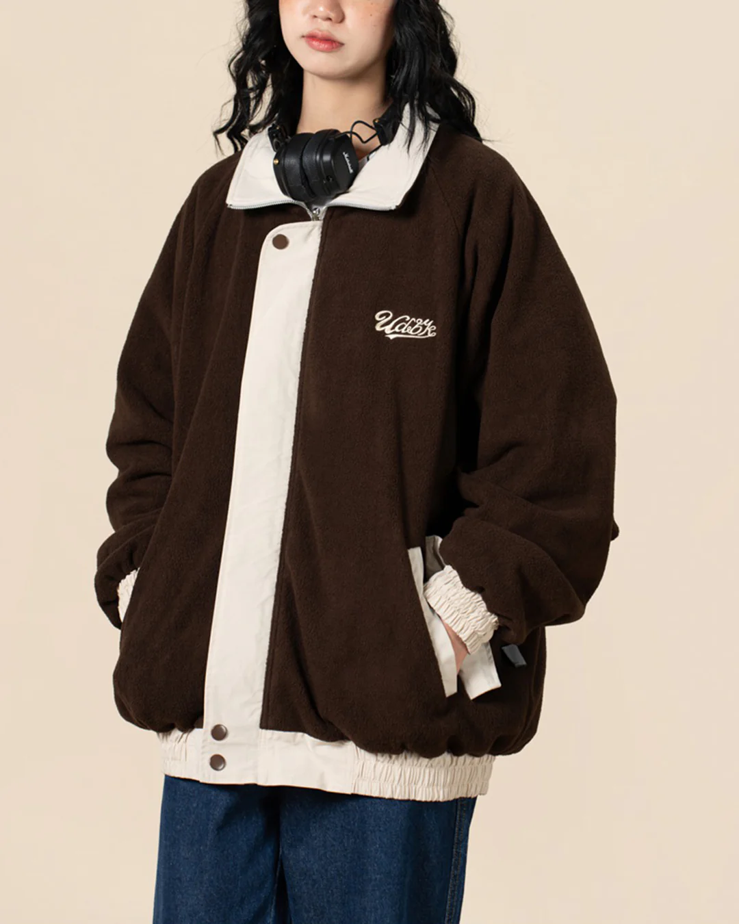 Reversible Zip-up Jacket JK123