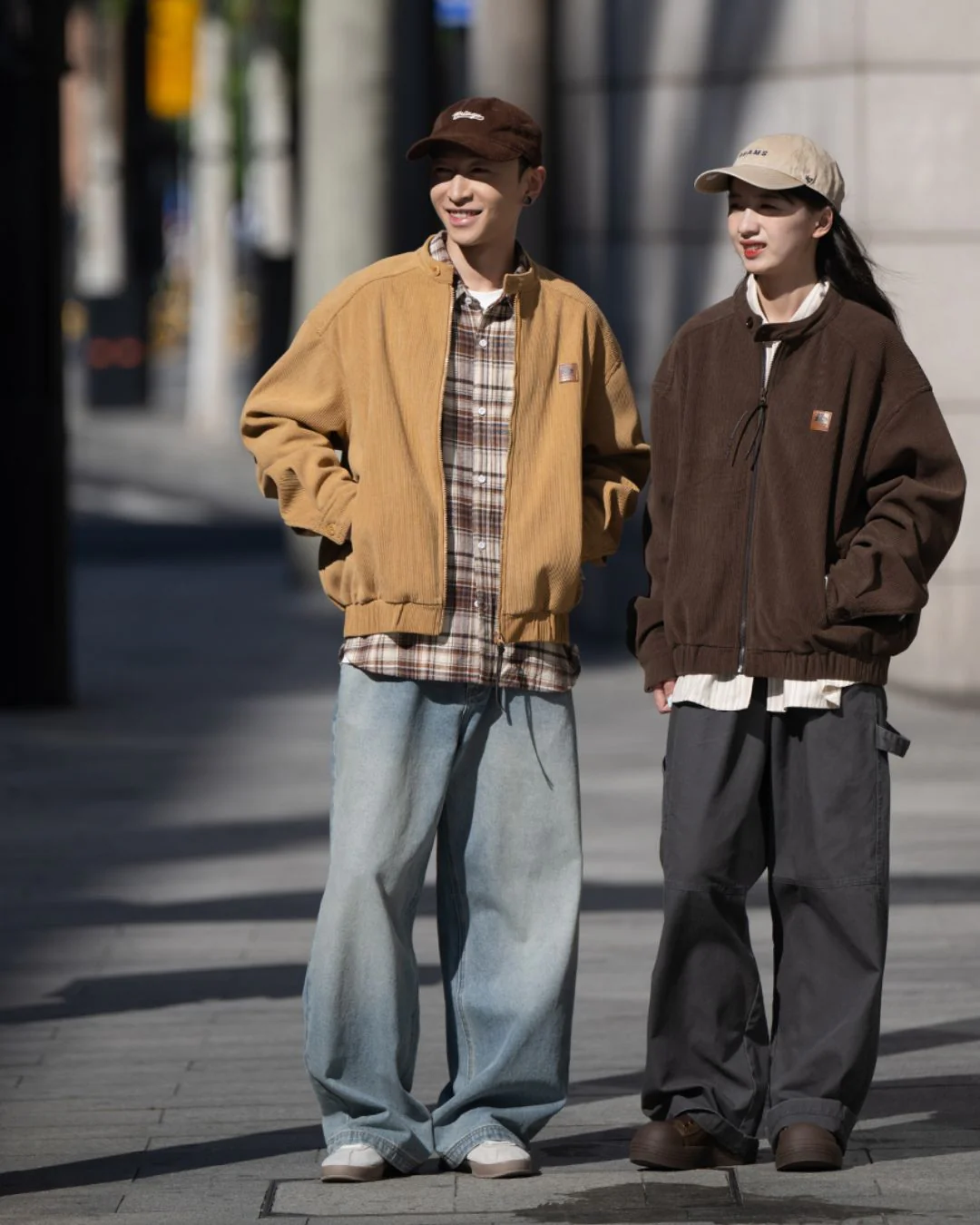 Corduroy Collar Jacket JK176