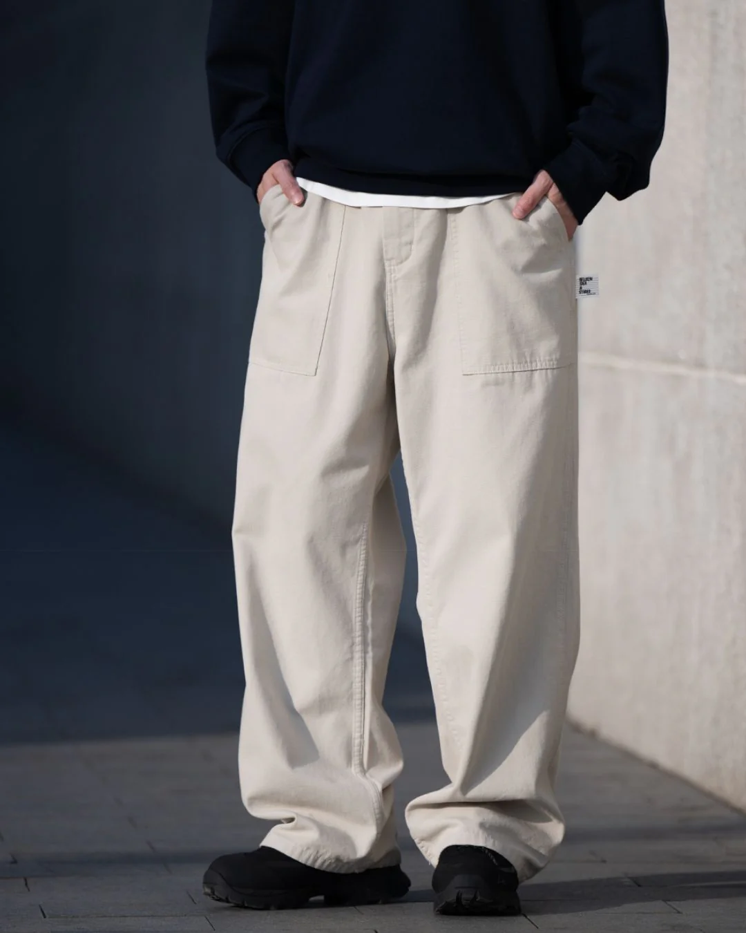 【10日以内お届け】Straight Cotton Work Pants WP060