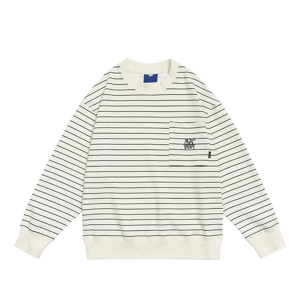 【10日以内お届け】Border Pocket Sweat SW068