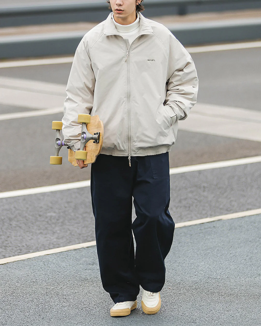 Casual Zip-up Jacket JK125