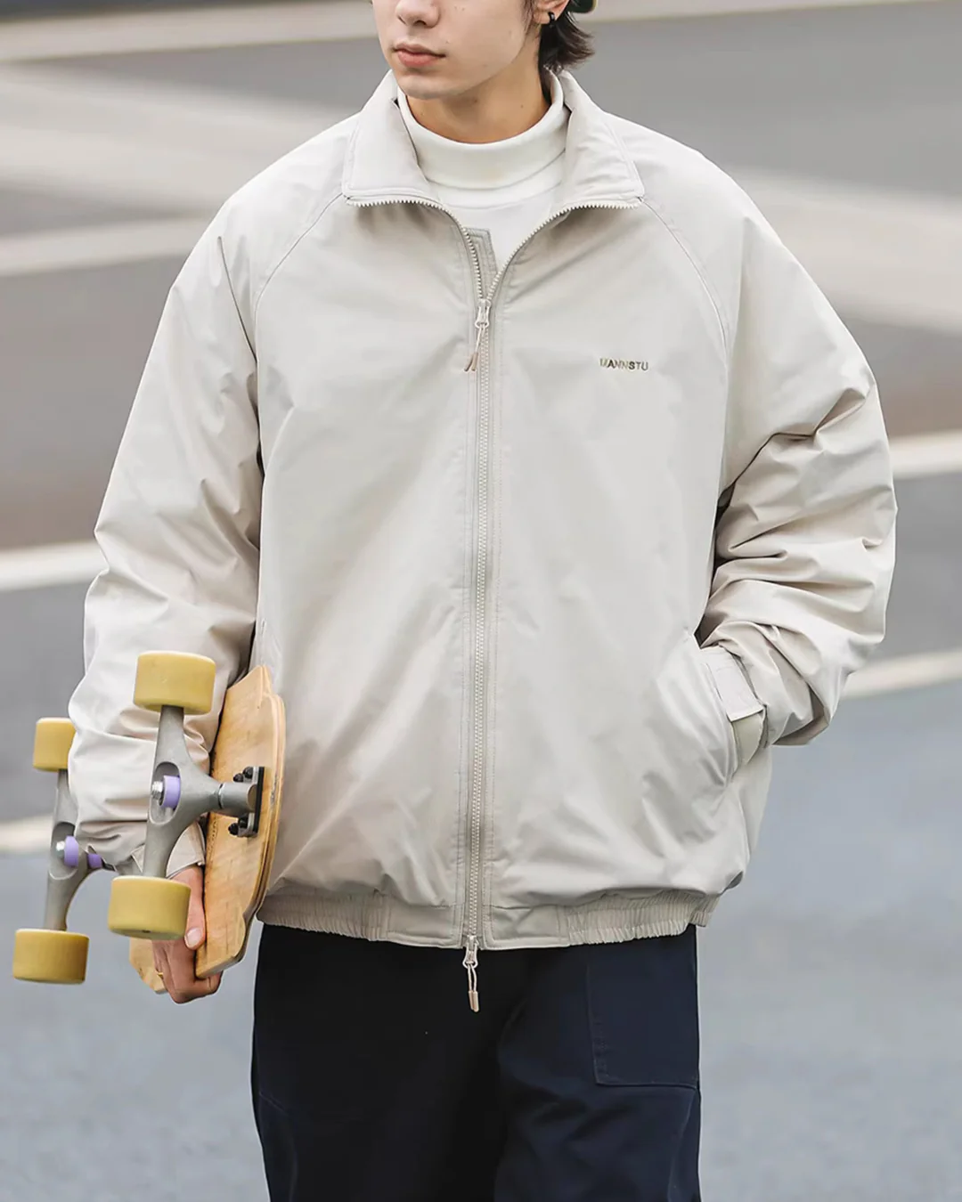 Casual Zip-up Jacket JK125